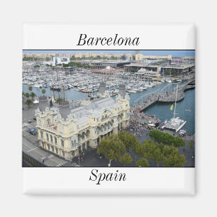 Barcelona, Spain Magnet