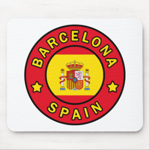 Barcelona Spain Mouse Pad