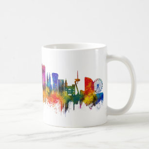 Barcelona Spain Skyline Coffee Mug
