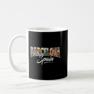 Barcelona Spain Souvenir Spanish Vacation Gift Coffee Mug