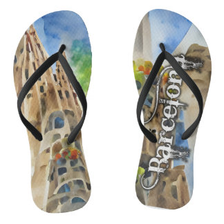 Barcelona, Spain Thongs