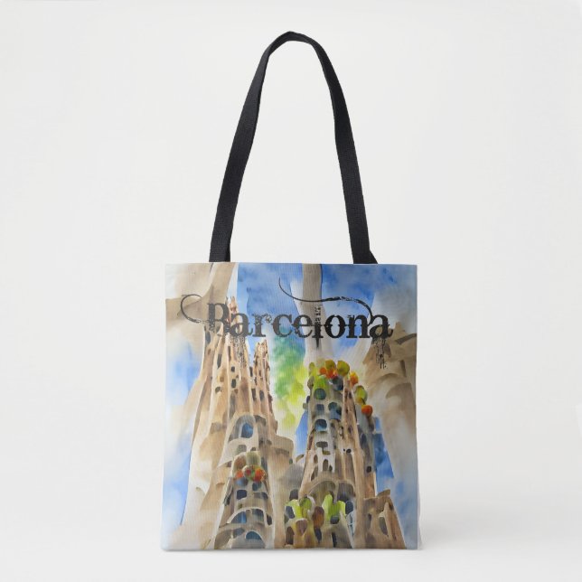 Barcelona, Spain Tote Bag (Front)