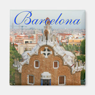 Barcelona Square Magnet