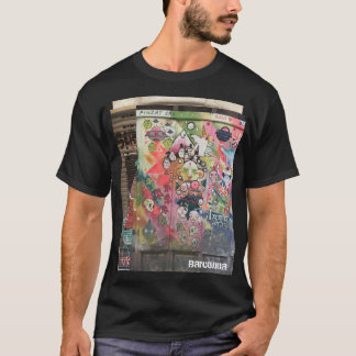Barcelona Street Graffiti Two Image T-Shirt