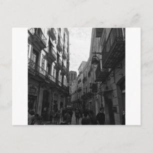 Barcelona Street Postcard