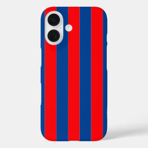 Barcelona Stripes iPhone 16 Case