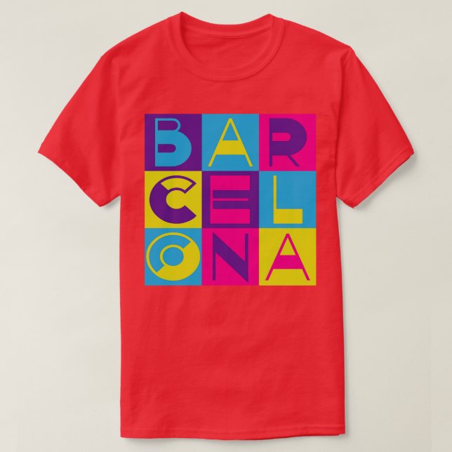 Barcelona T-Shirt (Design Front)