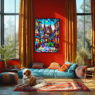 Barcelona: The City of Gaudí. Poster