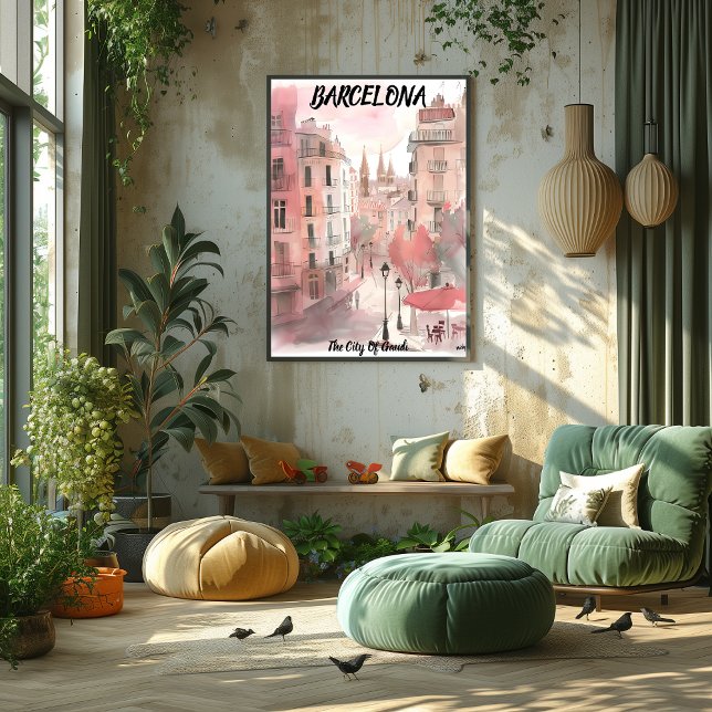 Barcelona: The City of Gaudí Poster (Creator Uploaded)