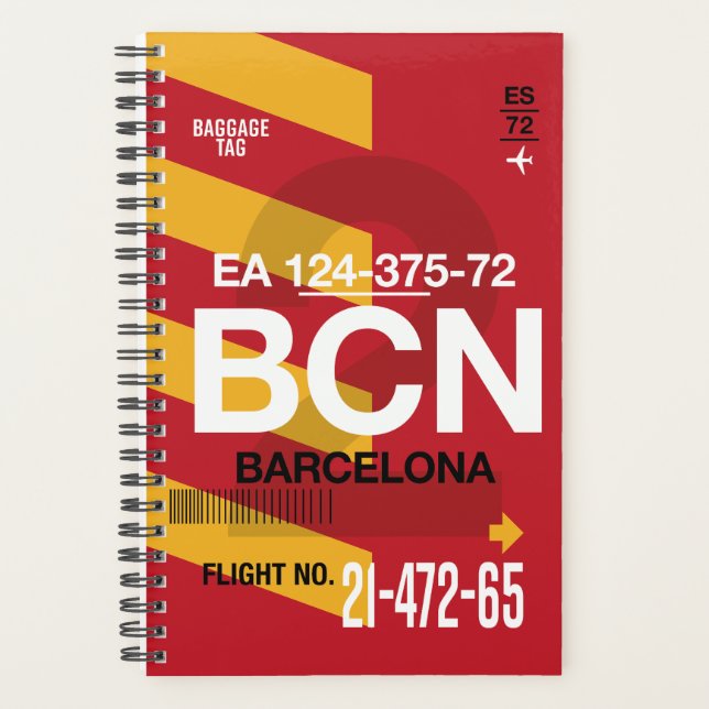 Barcelona - Travel Planner 2026 (Front)