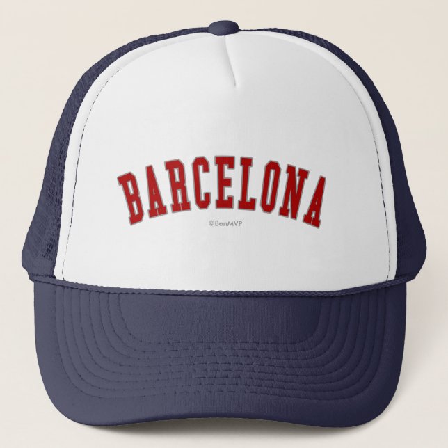 Barcelona Trucker Hat (Front)