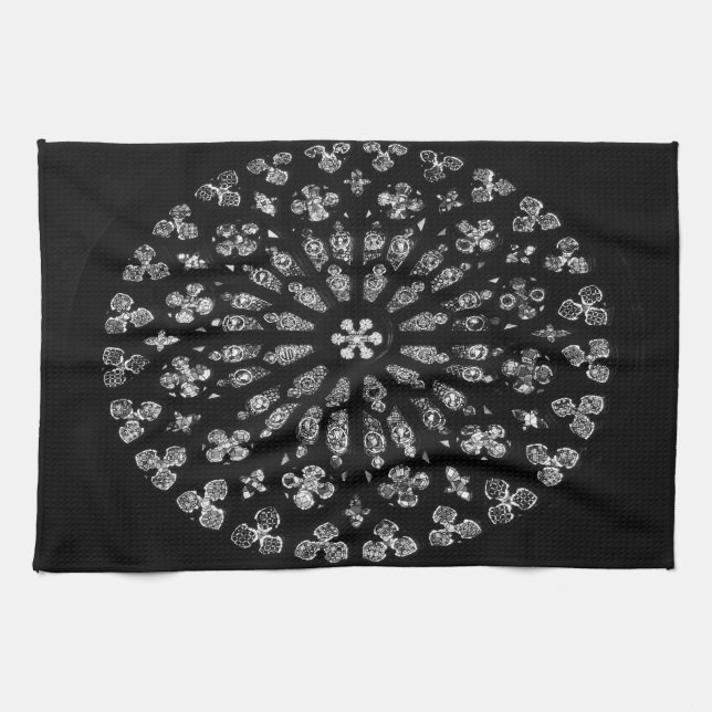 Barcelona Window Tea Towel (Horizontal)