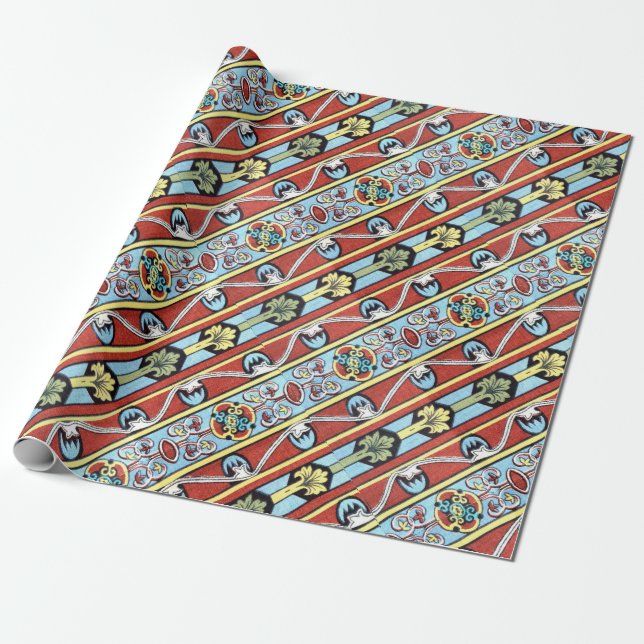 Barceloneta Wrapping Paper (Unrolled)
