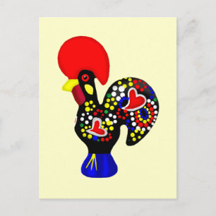 Barcelos Galo do Portugal por os portugueses Postcard