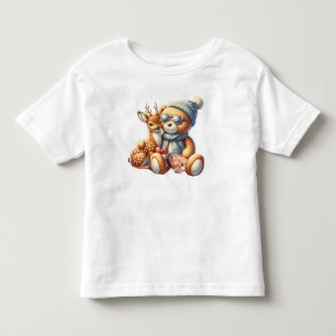 Bärchen und sein kleines Rehkitz Toddler T-Shirt
