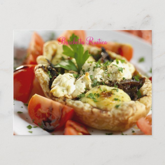 Barchetta Rustica Postcard (Front)