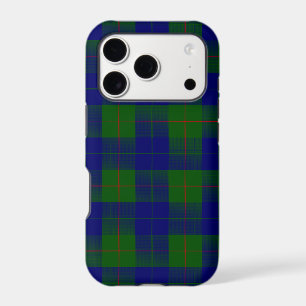 Barclay clan tartan blue green plaid