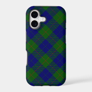 Barclay clan tartan blue green plaid