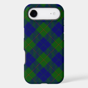 Barclay clan tartan blue green plaid