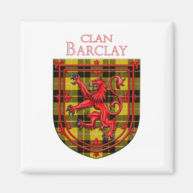 Barclay Dress Tartan Scottish Plaid Magnet (Front)
