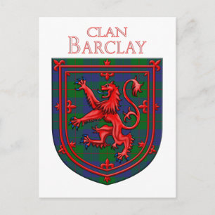 Barclay Hunting Tartan Scottish Plaid Postcard