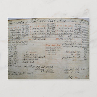 Barclay Perkins 1850 FSt log Postcard