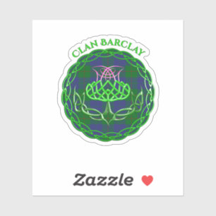 Barclay Scottish Tartan Celtic Thistle