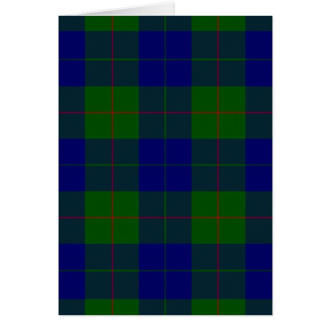 Barclay tartan blue green plaid (Front)