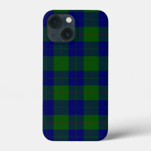 Barclay tartan blue green plaid iPhone 13 mini case