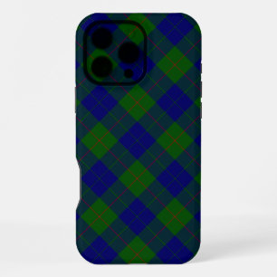 Barclay tartan blue green plaid iPhone 16 pro max case