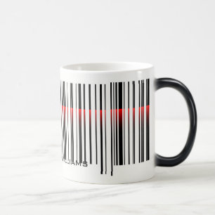 Barcode and Laser Scan Magic Mug