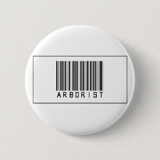 Barcode Arborist 6 Cm Round Badge