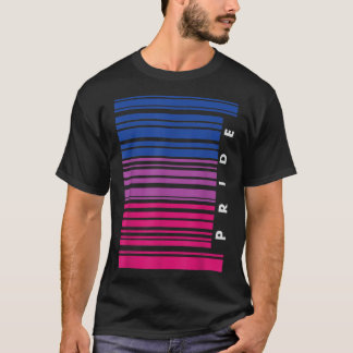 Barcode Bisexual Pride LGBT T shirt Lesbian Gay Fl