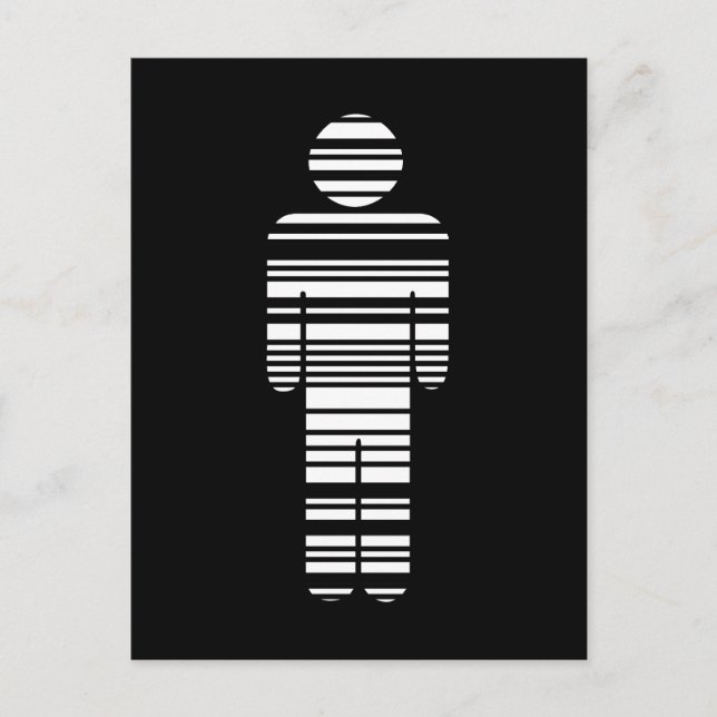 barcode boy postcard (Front)