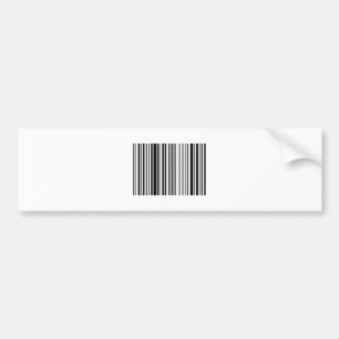Barcode Bumper Sticker