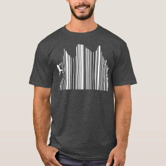 Barcode Climbing Supermarket Climber Hiker T-Shirt