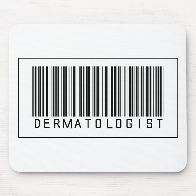 Barcode Dermatologist Mouse Pad (Front)