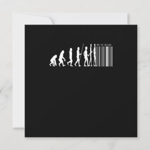 Barcode Evolution Puzzler Game Gift Invitation