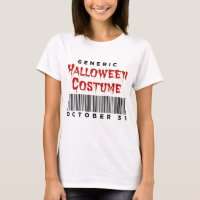 Barcode Generic Halloween Costume October 31