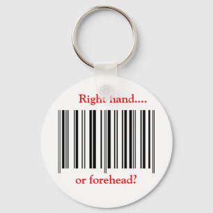 'Barcode' Keychain
