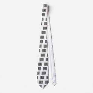 Barcode Oncologist Tie