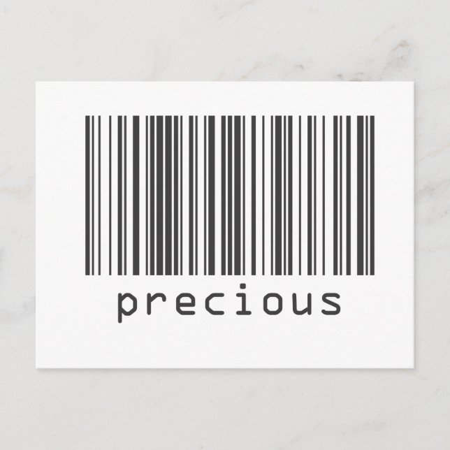 Barcode - Precious Postcard (Front)