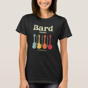 Bard Class Tabletop Definition Musical Prodigy Ins T-Shirt