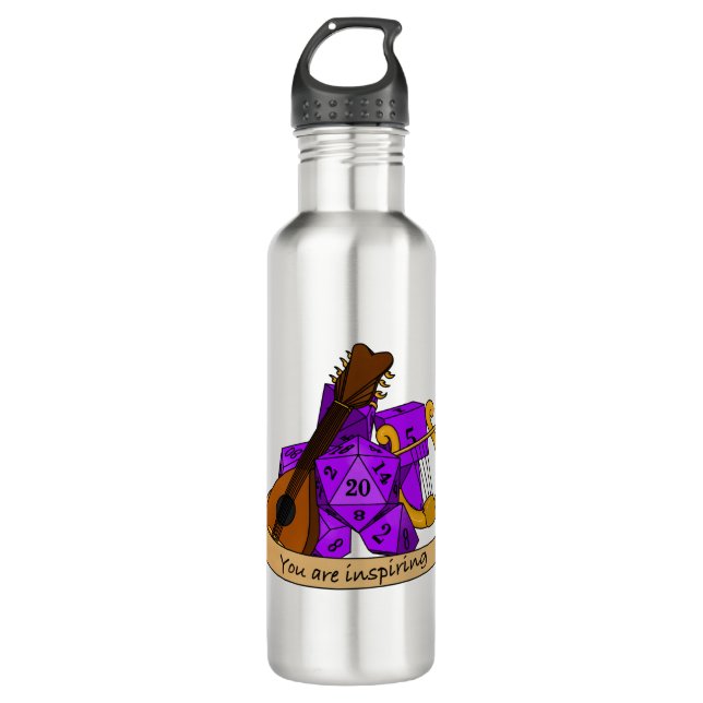Bard Dice Design 710 Ml Water Bottle (Front)