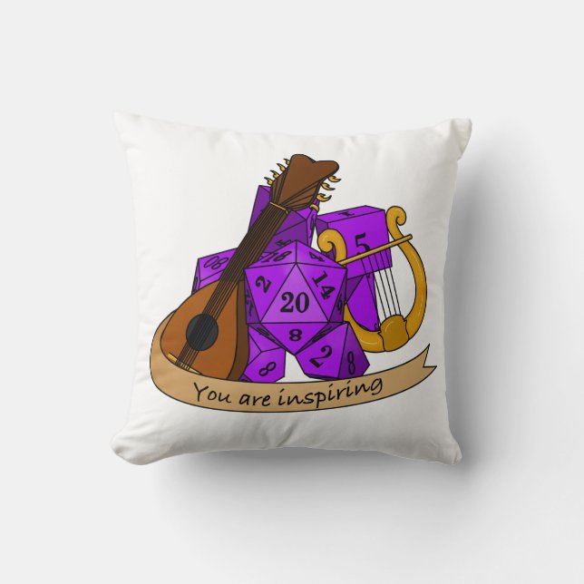 Bard Dice Design Cushion (Front)