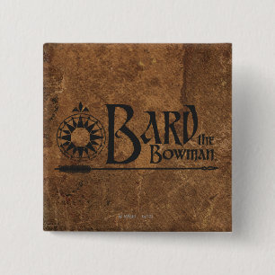 BARD THE BOWMAN™ 15 CM SQUARE BADGE
