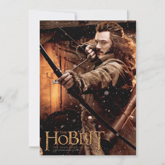 BARD THE BOWMAN™  and Characters Movie Poster Invitation (Front)