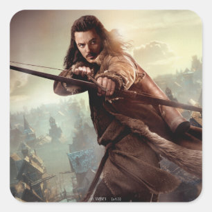 BARD THE BOWMAN™ Character Poster 3 Square Sticker