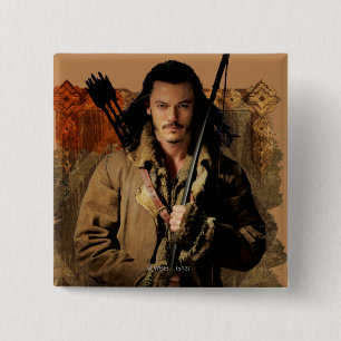 BARD THE BOWMAN™ Framed Graphic 15 Cm Square Badge