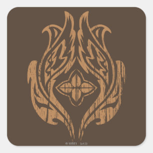 BARD THE BOWMAN™ Symbol Square Sticker
